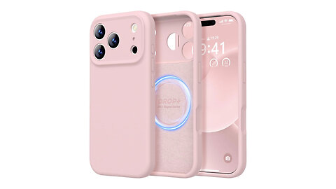 Silicone Case – MagSafe, Shockproof, Scratch-Resistant [Available in 28 colors].