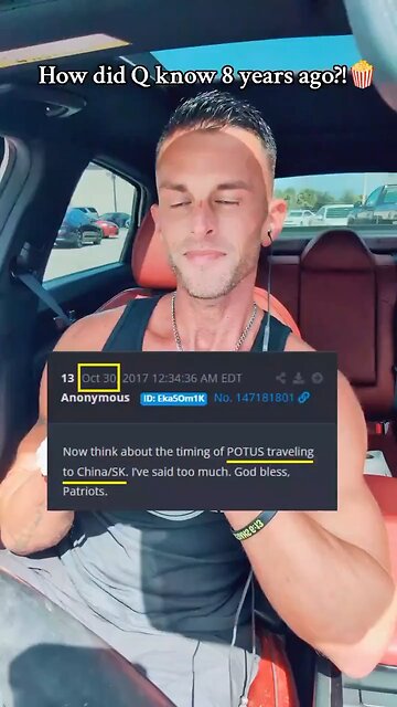 This Q Proof Is Insane & It Was 8 years Ago Oct. 30 2017. We Were Given The Clues Back Then🤯