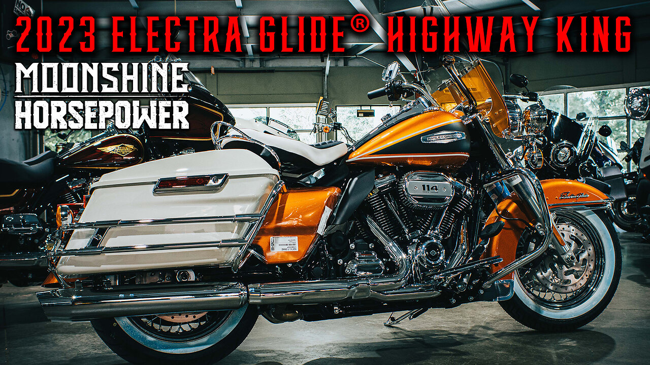 2023 ELECTRA GLIDE® HIGHWAY KING BY HARLEY-DAVIDSON l MOONSHINE HARLEY-DAVIDSON