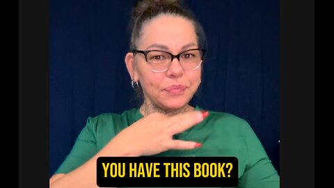 🚨 You Have This Book? 👀 #ASL #deaf #signlanguage