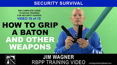 How To Grip A Baton Training Video 10 of 15 by Jim Wagner