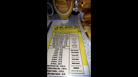 Meal, Mr. Chicken Inc, N Telegraph Rd, Dbn, MI, 10/19/25