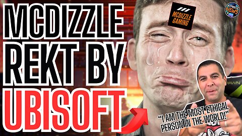 Ubisoft THREATENS MCDIZZLE | Sends Letter FORCING Woke Youtuber To REMOVE EVIDENCE Of Identity FRAUD