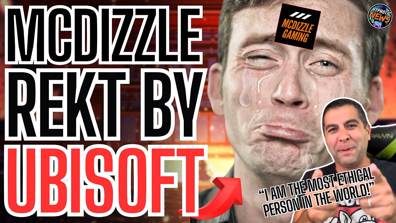 Ubisoft THREATENS MCDIZZLE | Sends Letter FORCING Woke Youtuber To REMOVE EVIDENCE Of Identity FRAUD