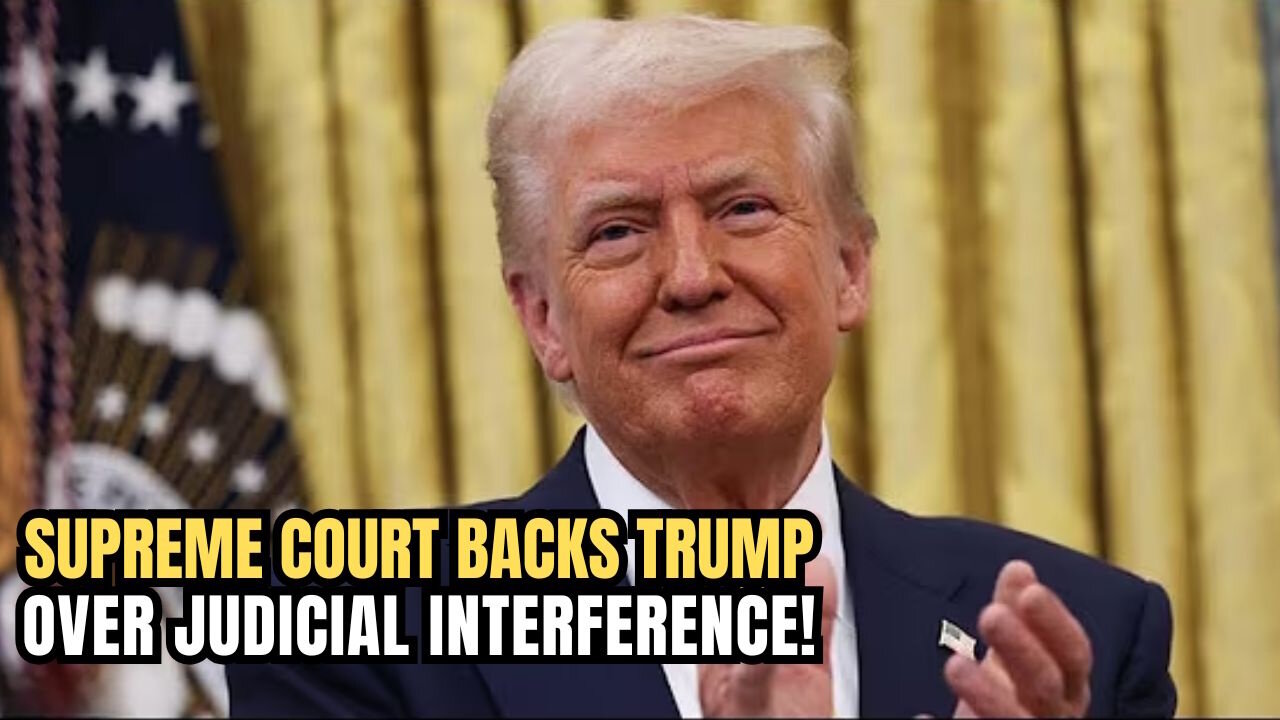 Supreme Court Gives Trump HUGE Win! Activist Judge SHUT DOWN!