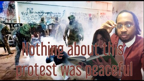 Protest turned ugly in Portland