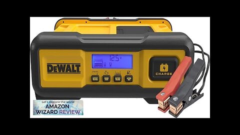 DEWALT DXAEC100 DXAEC100 Professional 30-Amp Battery Charger and 3-Amp Maintainer Review