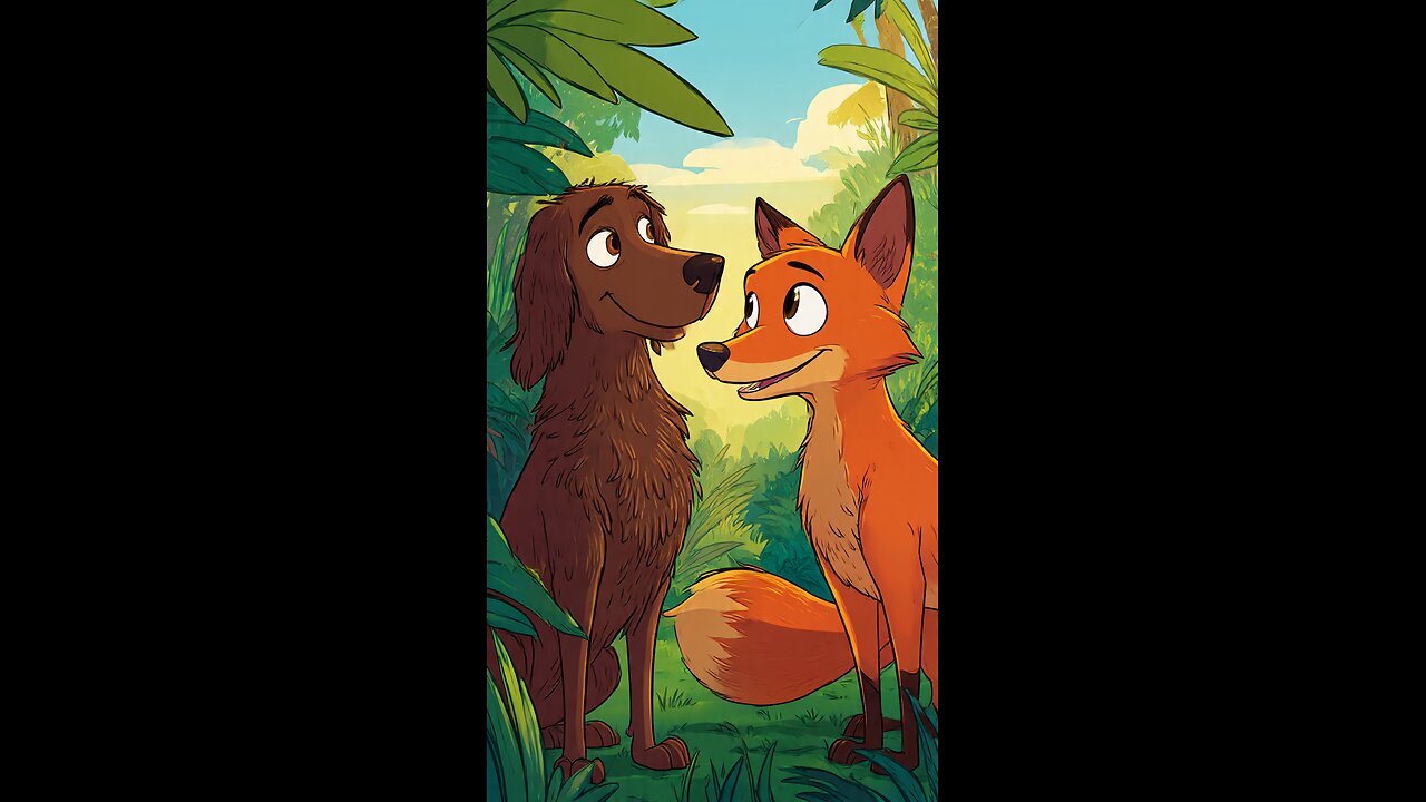🦊The Clever Fox and the Dog’s Deception । Funny Animal Short Story। Fox Masti Story