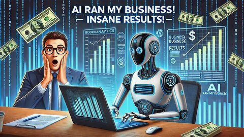 🚀 I Used AI to Run a Business for 7 Days – INSANE Results! 🤖💰