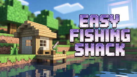 Build Your Easy Fishing Shack in Minecraft for Survival!