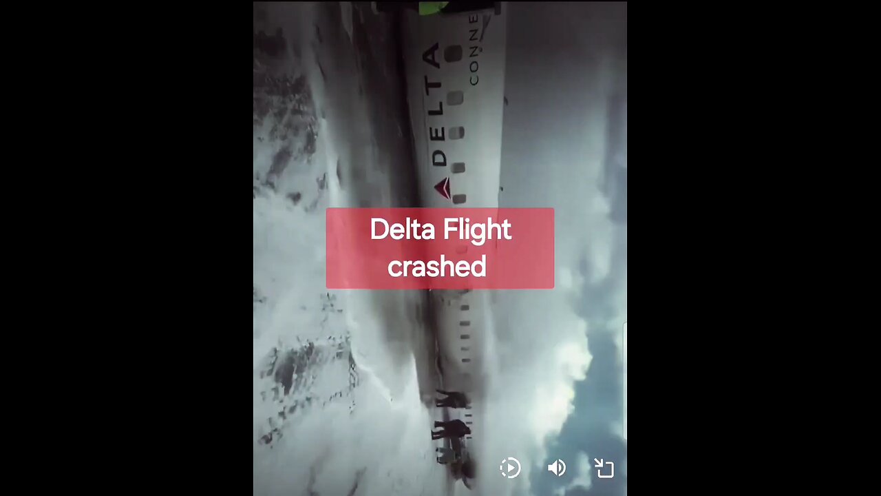 Delta Airlines Plan Crashed