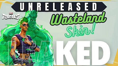 GAMEPLAY! NEW BRUCE BANNER HULK SKIN (WASTELAND) | MARVEL RIVALS LEAKS