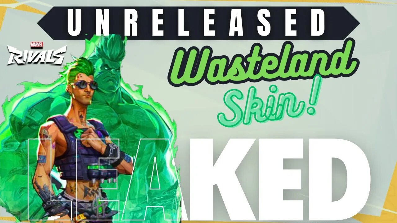 GAMEPLAY! NEW BRUCE BANNER HULK SKIN (WASTELAND) | MARVEL RIVALS LEAKS