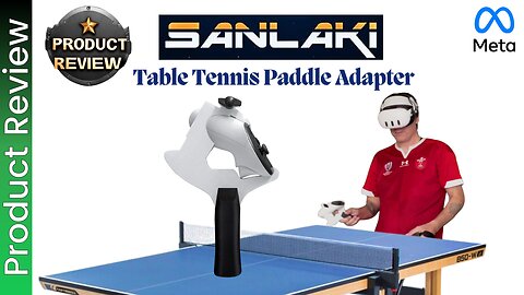 Table Tennis paddle adapter For Quest 3 by Sanlaki