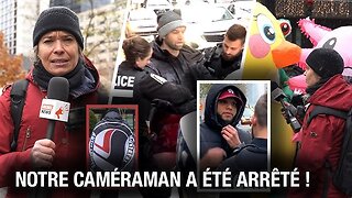 Des voyous masqués tentent de bloquer Rebel News lors d’un rassemblement d’Antifa