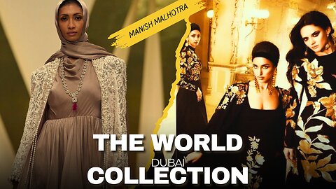 Dubai Fashion Week as Manish Malhotra