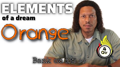 Orange is the color in a dream that could make you the head or the tail | #orange #head #tail