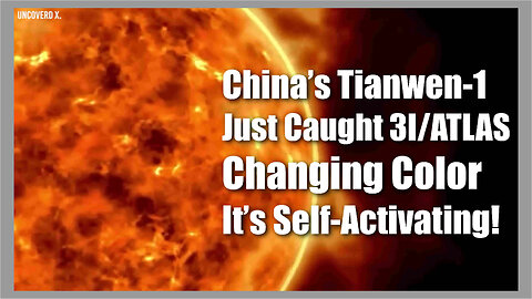 China’s Tianwen-1 Just Caught 3I/ATLAS Changing Color — It’s Self-Activating! 4 Hours ago