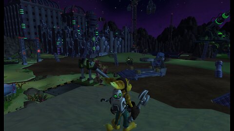 Ratchet and Clank 1 Planet Aridia.