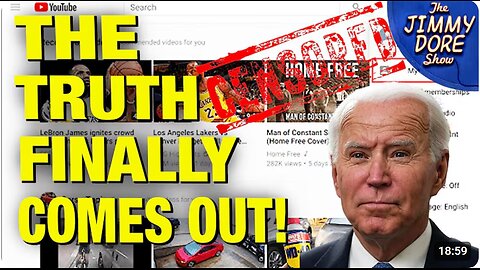 Google ADMITS Biden Admin Demanded Massive COVID Censorship! | Jimmy Dore 9/26/25