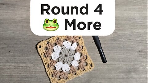 Red Heart Granny Square Round 4: Why to remember "YO, Pinch!" (and How to Fix Those Tricky Bits!)