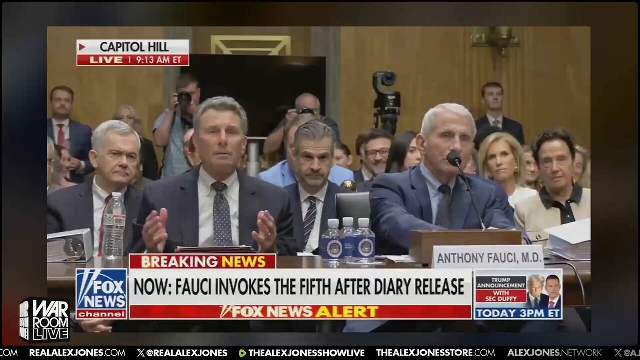VIDEO: Death Cult Leader Anthony Fauci’s Lawyer Removed By Security From