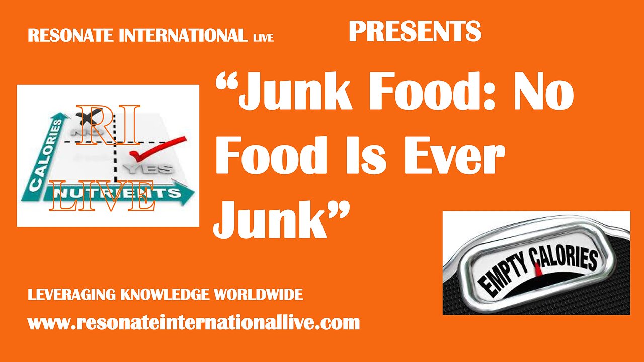 “Junk Food: No Food Is Ever Junk”