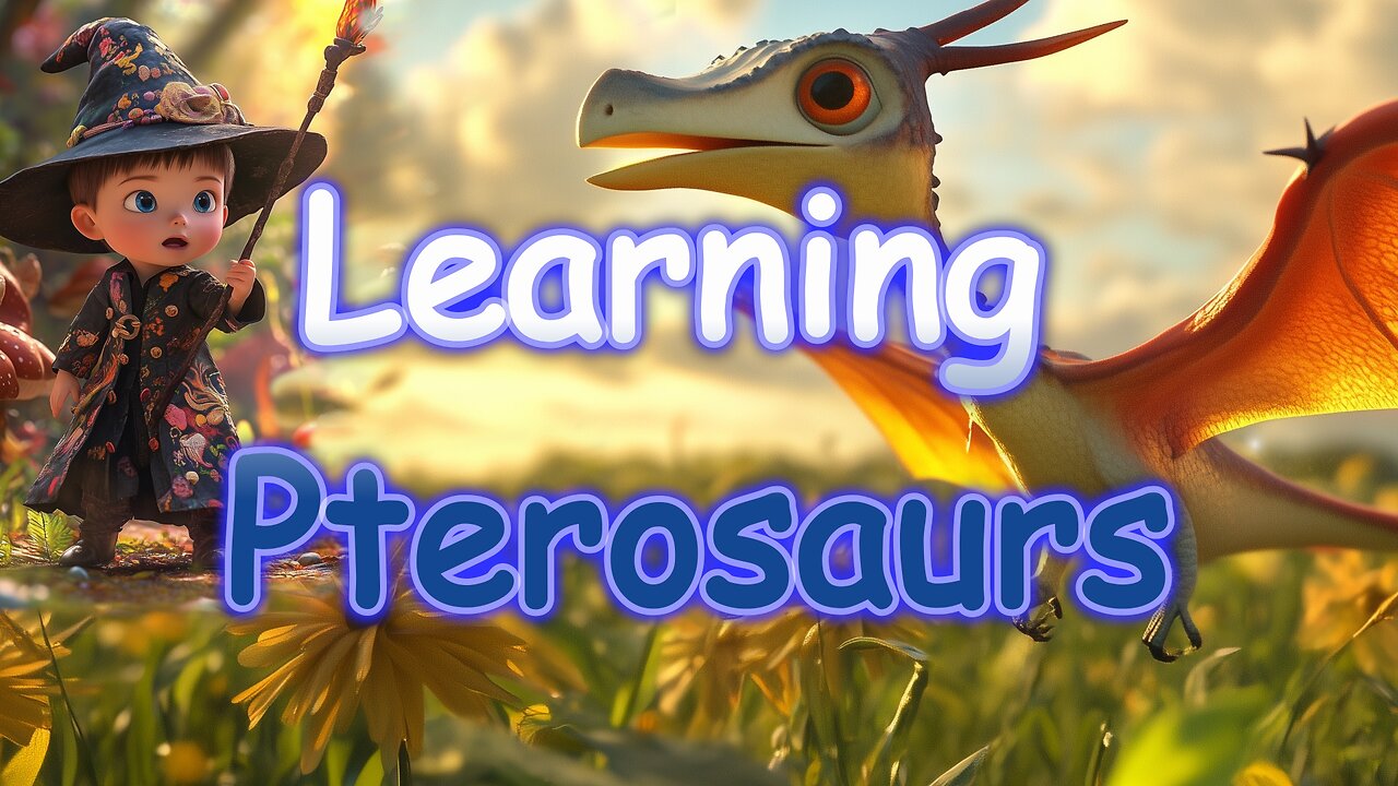 Learning Dinosaurs with the Little Dinowizard and Friends Ep. Pterosaurs 1