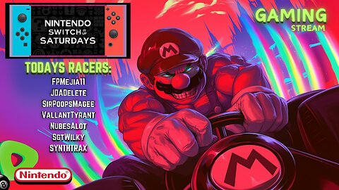 Mario Kart 8 - Switch It Up Saturdays with DJ Cheezus & Friends