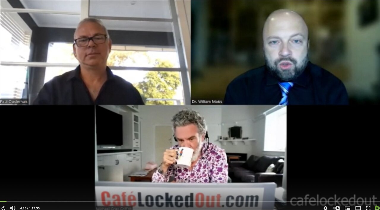 The Year of Turbo cancer with William Makis MD On Cafe Locked Out