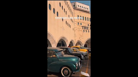 vintage Benz's cars