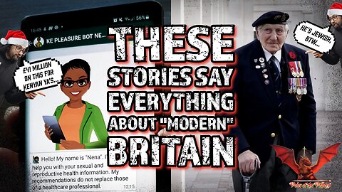 Brits Forced To Subsidise (£41M) Kenyan Sexbot & Jewish WWII Vet Makes Shocking Admission | VOTV #86