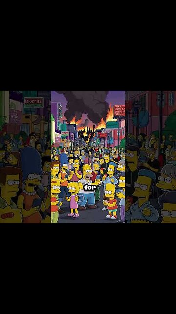 SIMPSONS L.A. FIRES