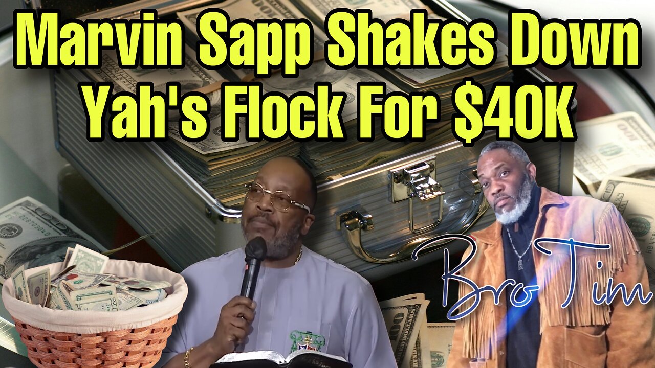Marvin Sapp Shakes Down Yah’s Flock For $40K
