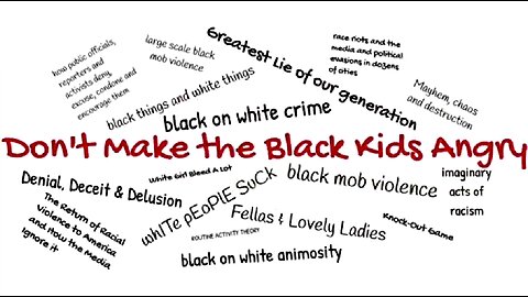 COLIN FLAHERTY: ILHAN OMAR SAYS FEAR WHITES. BACK ON EARTH BLACK CRIME WILDLY OUT OF PROPORTION 💣