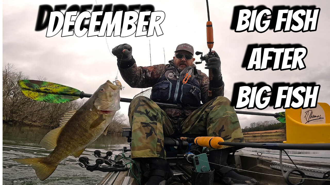 Big Fish after Big Fish in December Kayak Fishing