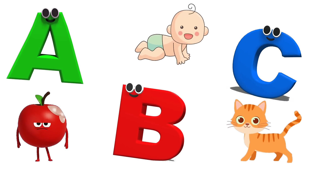 The ABC Phonic Song | Learning Video | A is for Apple