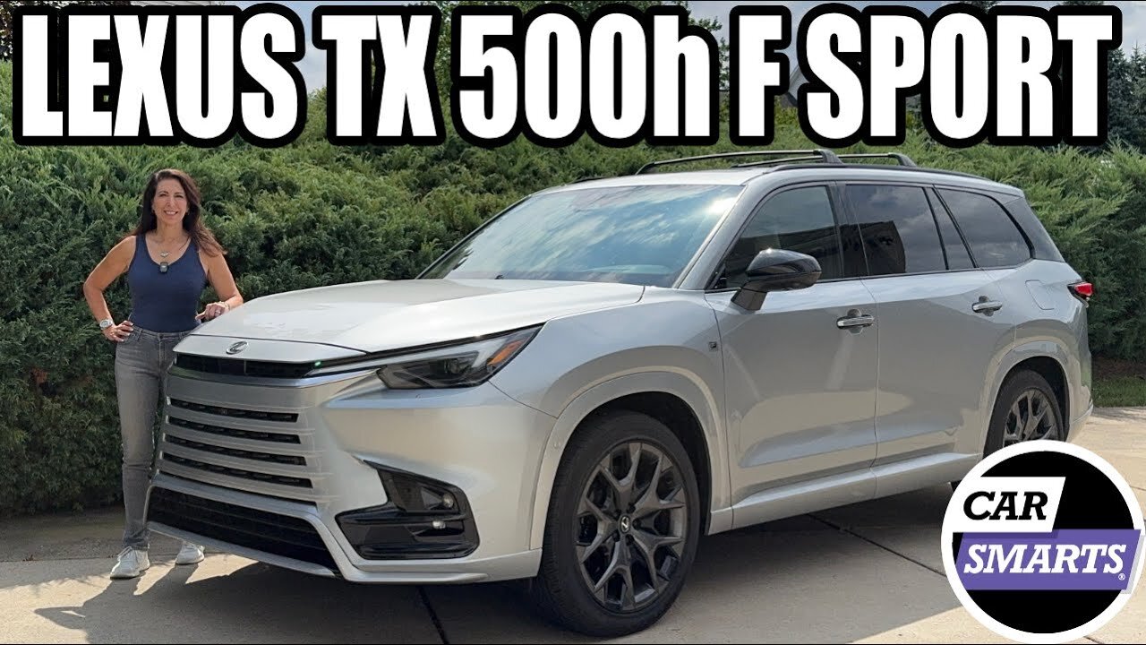 Whats the NEW 2025 Lexus TX 500h F-Sport Like?