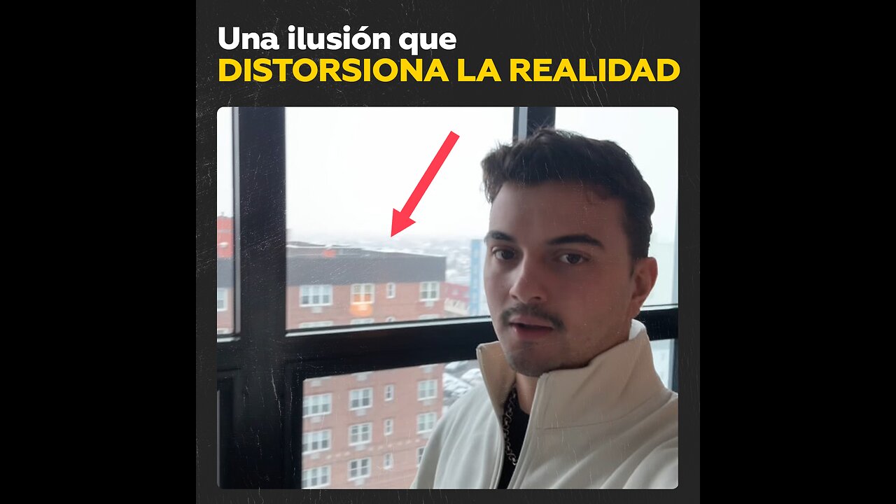 El video de un joven genera reflexión sobre las ilusiones ópticas