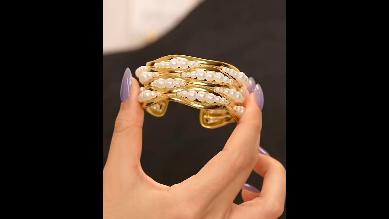 Gold plated bracelet