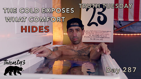 Day 287 | The Cold Exposes What Comfort Hides – Train What You Claim (Truth Tuesday)