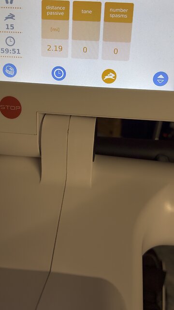 Exercise leg therapy completed