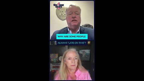 Why are some people always “late on time”?