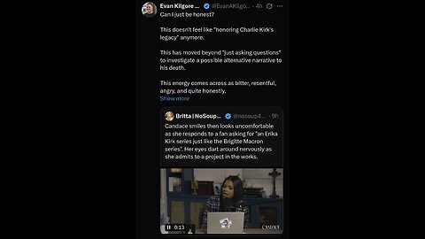 Evan Kilgore Bashing Candace ~ Candace Owens clip Erika