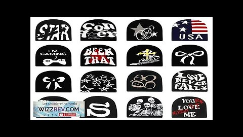 2024 New Y2K Beanies Women Men Couple Warm Hats Fashion Bonnet Wool Review