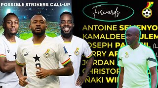 Ghana Vrs C.A.R & Comoros - Final 25 Man Squad.Predicted Midfielders to be Invited