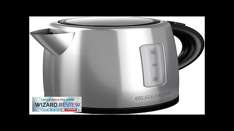 BLACK+DECKER KE2000SD 1.7L Cordless Kettle Stainless Steel Review