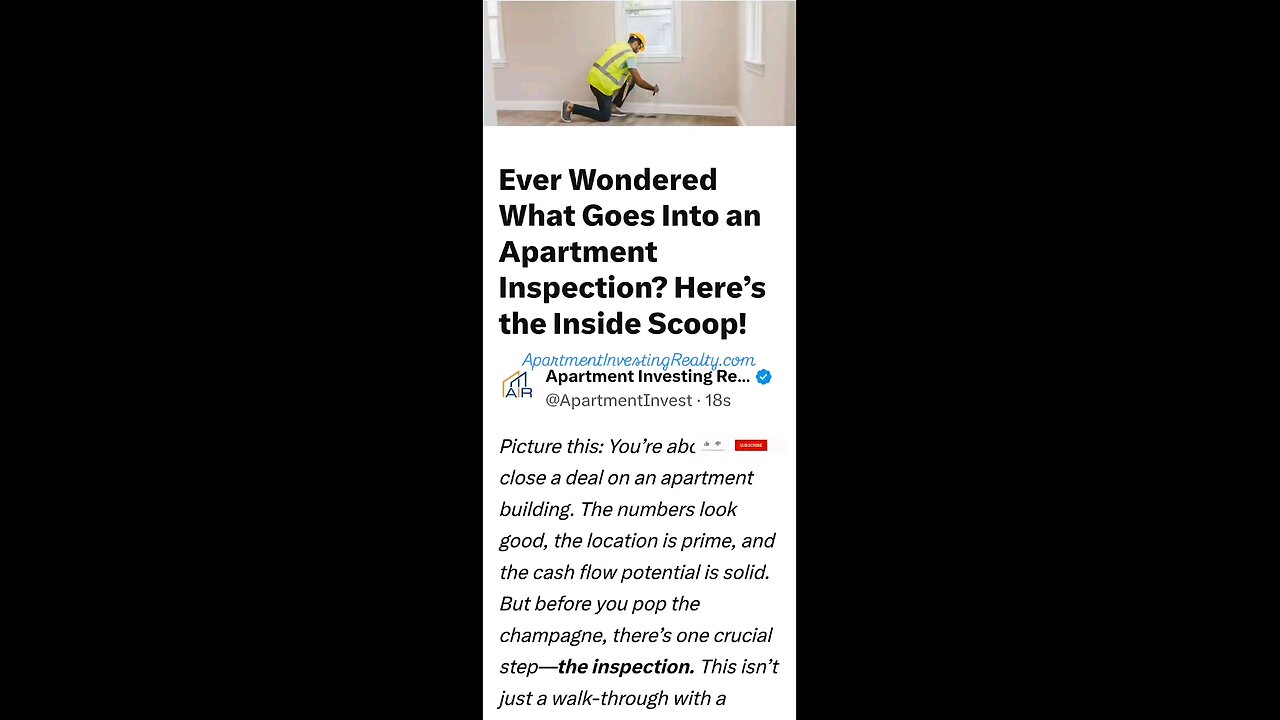 Apartment Inspection Tips 🏢