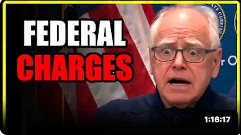 🔴Tim Walz is GOING TO PRISON.🔴