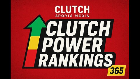 Clutch Power Rankings Week 14 NFL Power Rankings